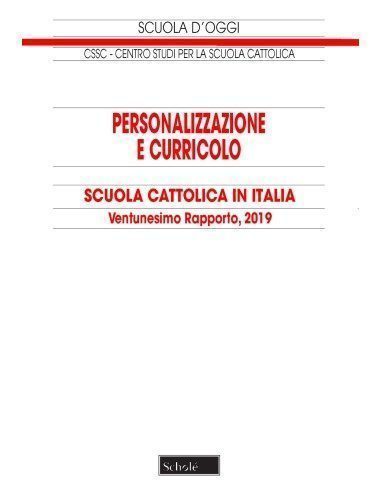 Personalizzazione e curricolo