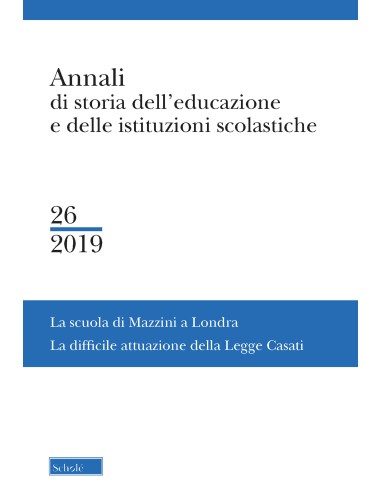 La scuola di Mazzini a Londra. La difficile attuazione della Legge Casati