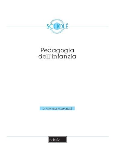 Pedagogia dell'infanzia