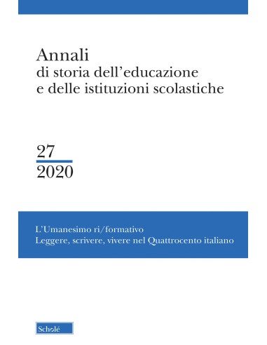 Annali di storia dell'educazione e delle istituzioni scolastiche, 27/2020