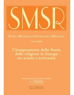 L'insegnamento della Storia delle religioni in Europa tra...