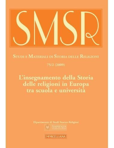 L'insegnamento della Storia delle religioni in Europa tra scuola e università