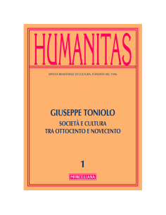 Giuseppe Toniolo. Società e cultura tra Ottocento e...