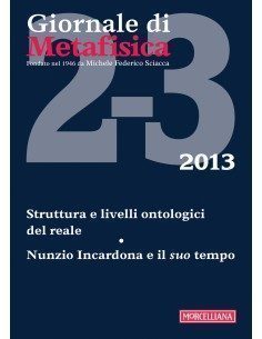 Struttura e livelli ontologici del reale. Nunzio...