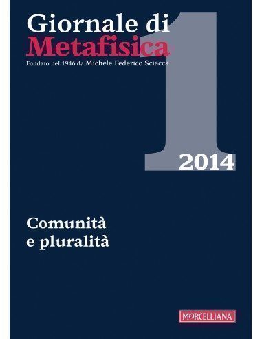 Comunità e pluralità