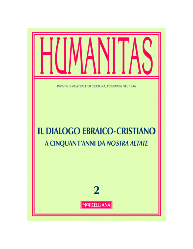 Il dialogo ebraico-cristiano. A cinquant'anni da Nostra aetate