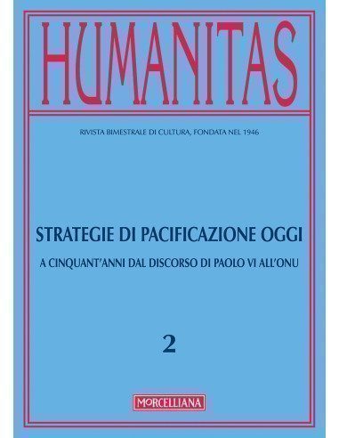 Strategie di pacificazione oggi. A cinquant'anni dal discorso di Paolo VI all'ONU