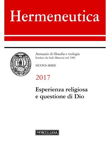 Esperienza religiosa e questione di Dio