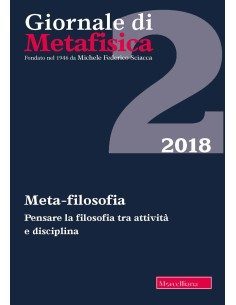 Meta-filosofia. Pensare la filosofia tra attività e...