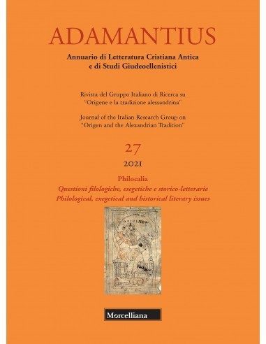 Philocalia. Questioni filologiche, esegetiche e storico-letterarie