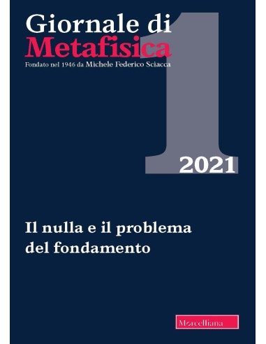 Il nulla e il problema del fondamento