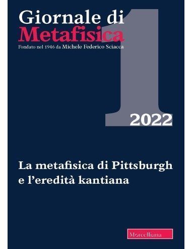 La metafisica di Pittsburgh e l’eredità kantiana