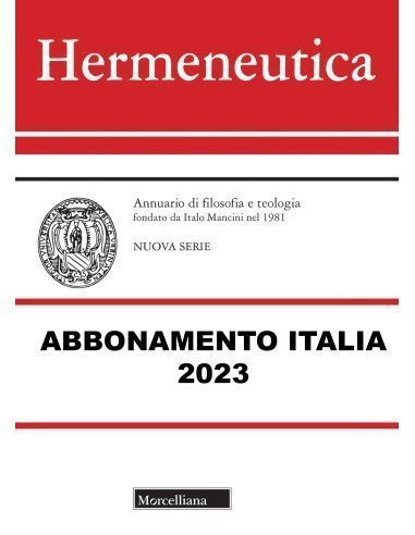 HERMENEUTICA Abbonamento Italia 2023