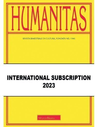 HUMANITAS International Subscription 2023