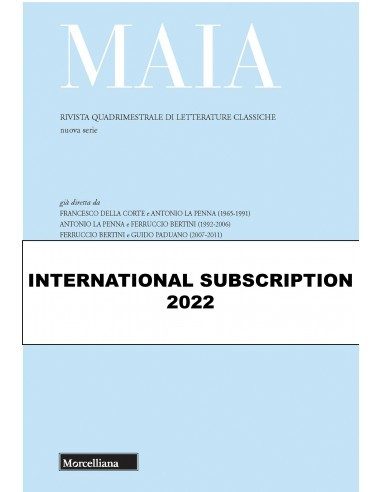 MAIA International Subscription 2022