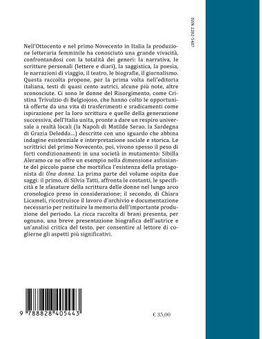 Scrittrici italiane tra Otto e Novecento