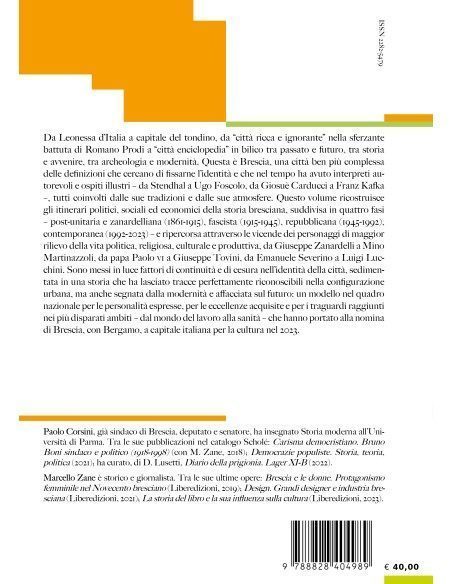 Nuova storia di Brescia (1861-2023)