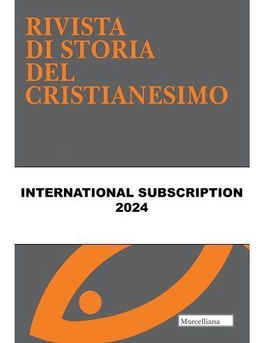 RIVISTA DI STORIA DEL CRISTIANESIMO International Subscription 2024