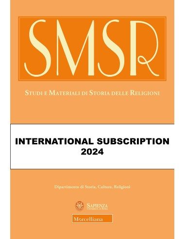 STUDI E MATERIALI DI STORIA DELLE RELIGIONI International Subscription 2024