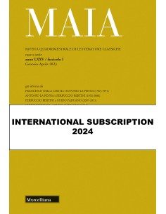 MAIA International Subscription 2024
