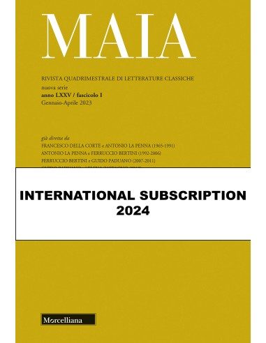 MAIA International Subscription 2024