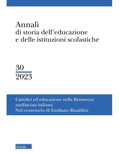 Cattolici e educazione nella resistenza antifascista italiana. Nel centenario di Emiliano Rinaldini