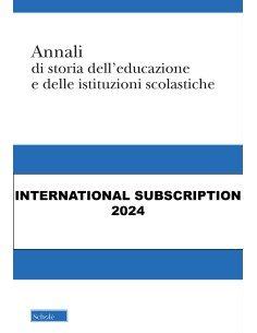 ANNALI International Subscription 2024