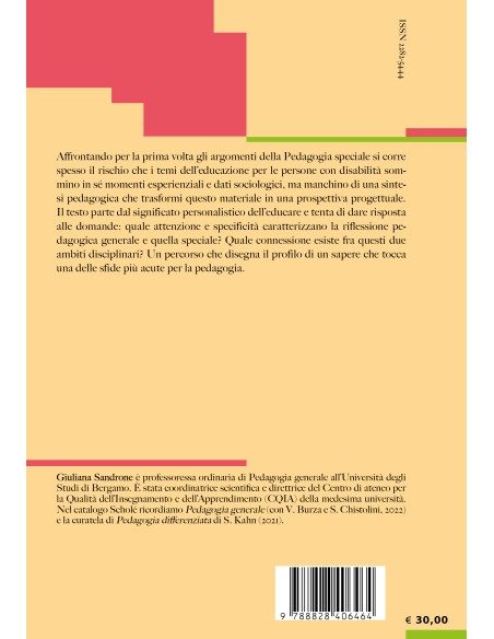 Pedagogia speciale e personalizzazione