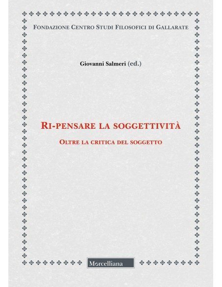 Ri-pensare la soggettività