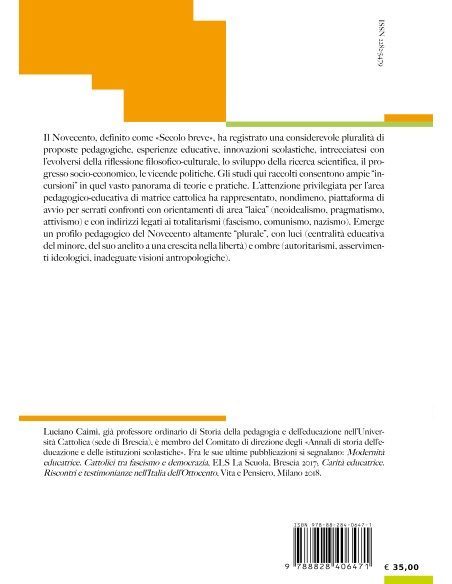 Pedagogie nel «Secolo breve»