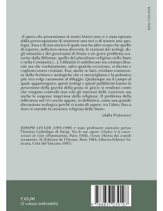 Storia della tolleranza nel secolo della Riforma  2