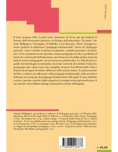 Lezioni di pedagogia fondamentale
