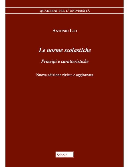 Le norme scolastiche