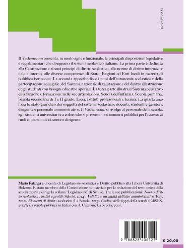 Vademecum di legislazione scolastica