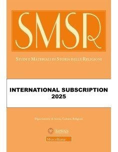 STUDI E MATERIALI DI STORIA DELLE RELIGIONI International...