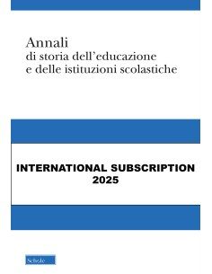 ANNALI International Subscription 2025