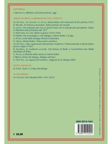 Martin Buber e la riparazione dei conflitti