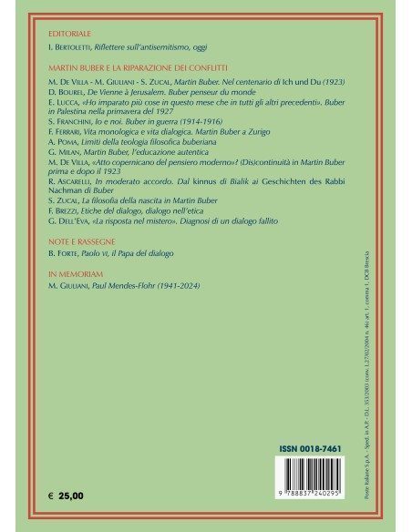 Martin Buber e la riparazione dei conflitti