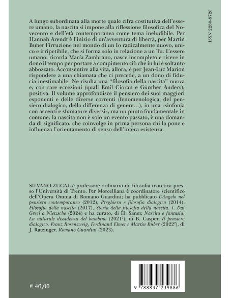 Storia della filosofia della nascita - Vol. II