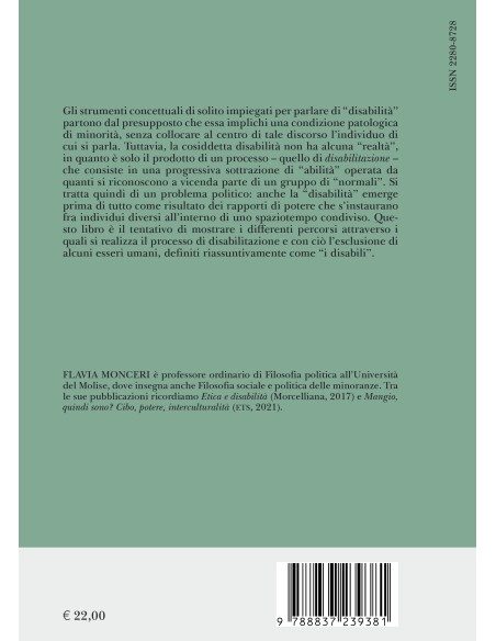 Disabilità o disabilitazione?