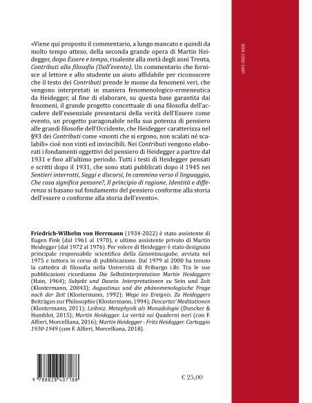 Contributi alla filosofia (Dall’evento) di Heidegger