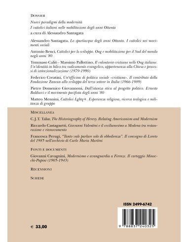 Nuovi paradigmi della modernità 