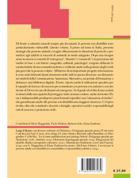 Disabilità e gestione del rischio