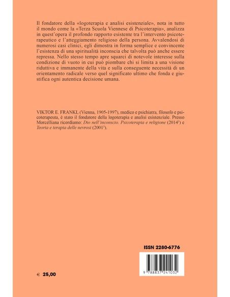 Logoterapia e analisi esistenziale