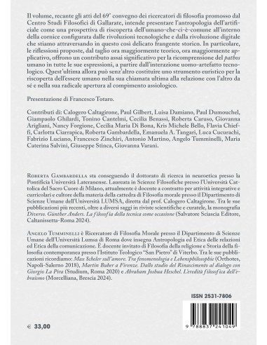 L'antropologia dell'artificiale