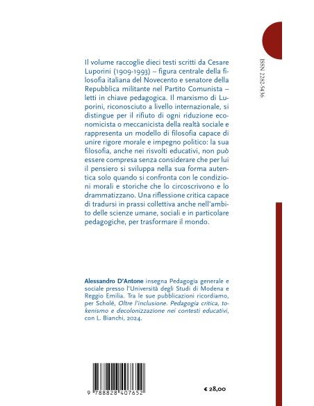 Per una pedagogia critica