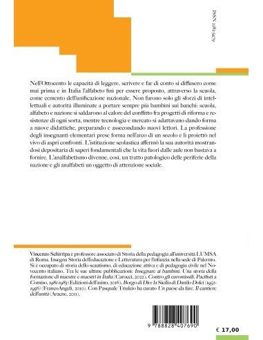 L'Ottocento dell'alfabeto italiano