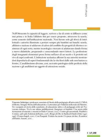 L'Ottocento dell'alfabeto italiano