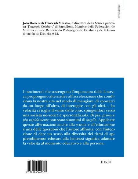 Elogio dell'educazione lenta