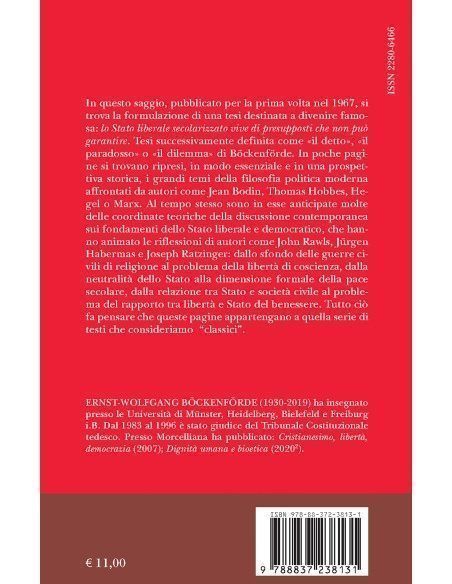 La formazione dello Stato come processo di secolarizzazione
